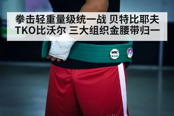 拳击轻重量级统一战 贝特比耶夫TKO比沃尔 三大组织金腰带归一